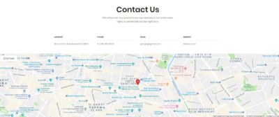 Contacts + Google map